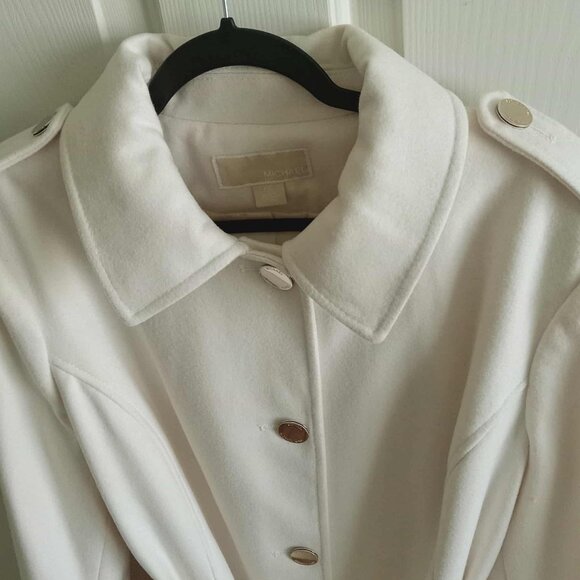 Michael Kors for Macy's Wool Blend Belted Walker Coat - Picture 9 of 11